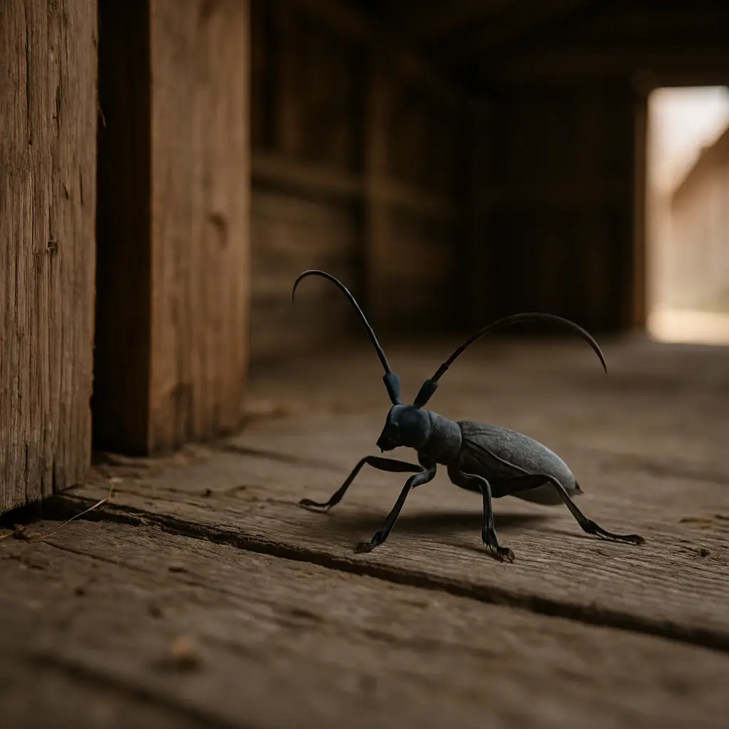 Boktor in dakconstructie Edam