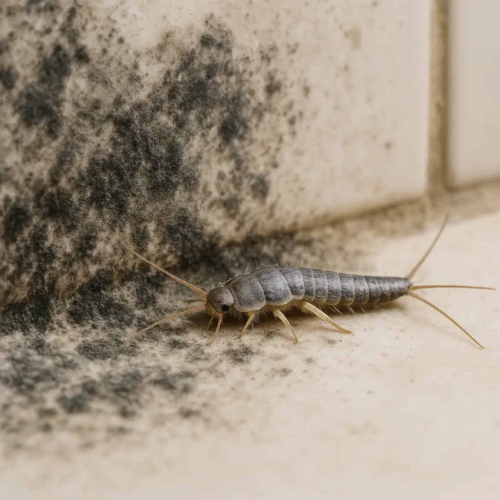 Zilvervisjes in badkamer Hoofddorp
