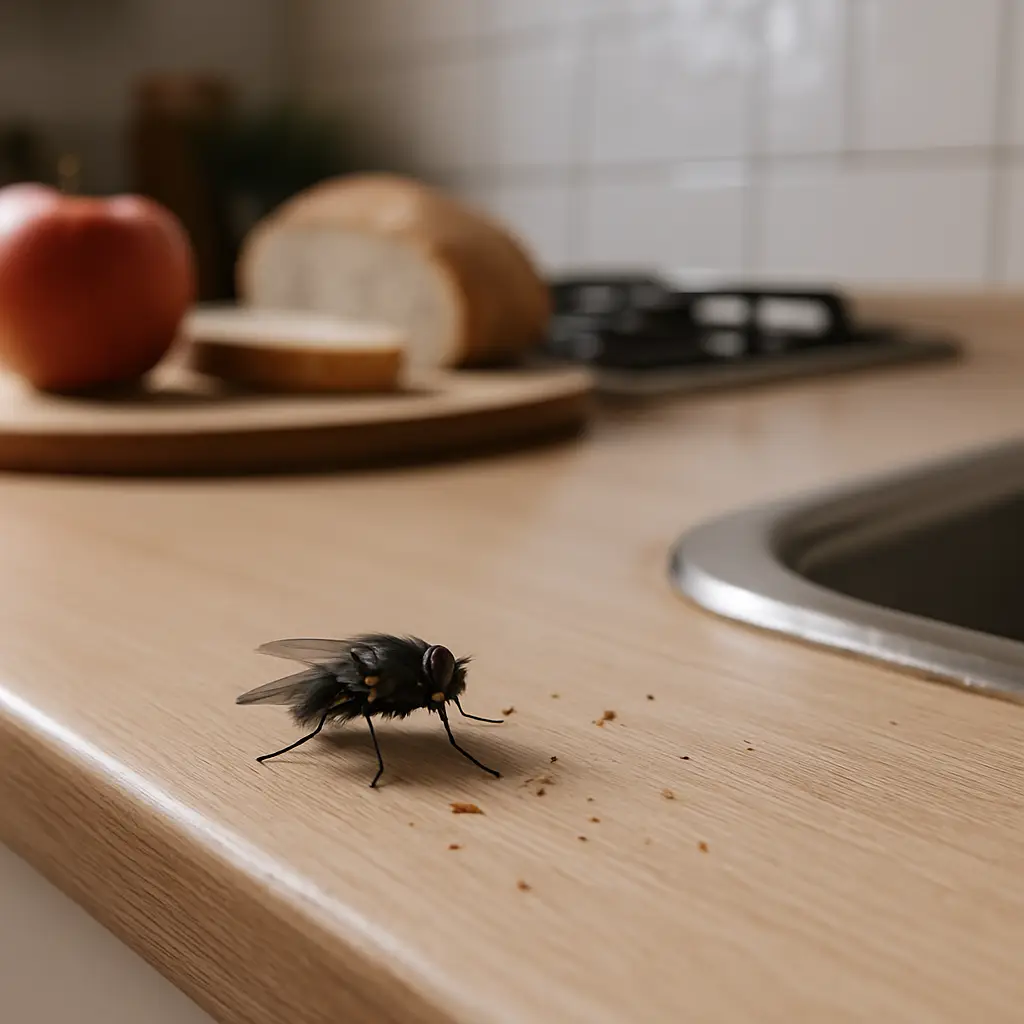 Vliegen in keuken Wormerveer