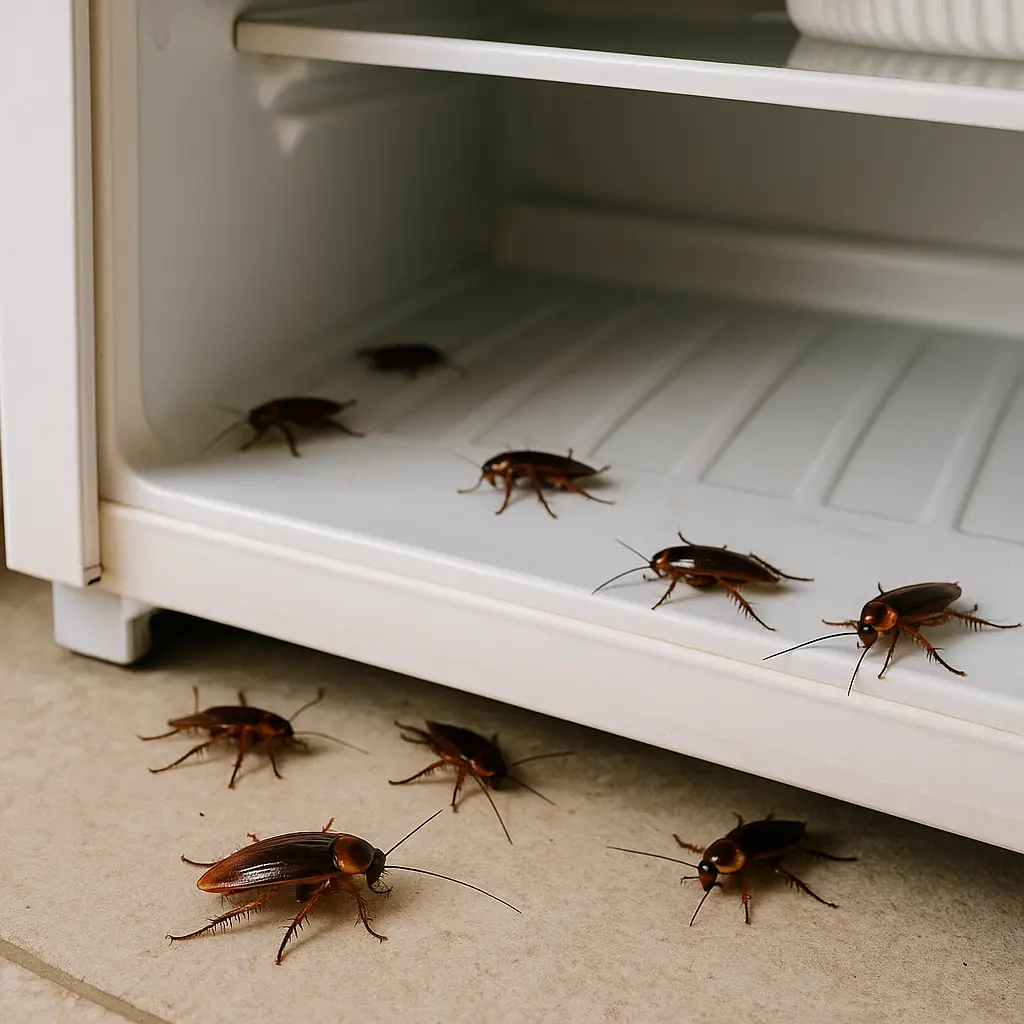 Kakkerlakken in badkamer Beverwijk